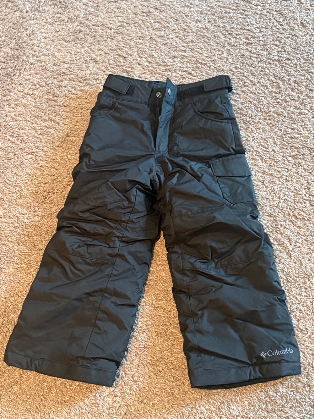 Columbia Kids Black Insulated Snow Joggers